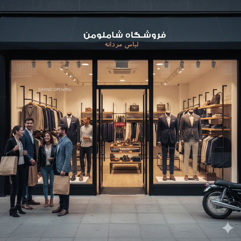 فروشگاه مردانه شاملومن؛ ۴ ماه فعالیت، اما با ۲۰ سال تجربه پشت آن